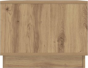vidaXL Τραπεζάκι σαλονιού Artisan Δρυς 90 x 50 x 37 εκ
