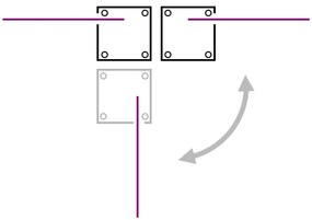 vidaXL Σκίαστρο Πλαϊνό Συρόμενο Καφέ 120 x 1000 εκ.