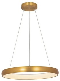 Κρεμαστό Φωτιστικό Οροφής LED Αλουμινίου Χρυσό 2054 Zambelis-2054-Χρυσό 2054