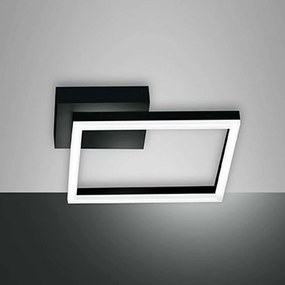 Φωτιστικό Οροφής - Πλαφονιέρα Bard 30x30x5,5cm Dim Led 2160lm 22W Black Fabas Luce