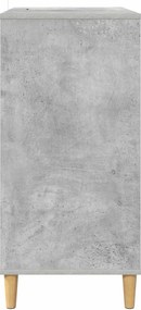 vidaXL Βάση πικάπ Γκρι Σκυροδέματος 71 x 39,5 x 83 εκ.