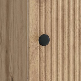 vidaXL Κομοδίνο Artisan Δρυς 43 x 34,5 x 50 εκ Επεξεργασμένο Ξύλο