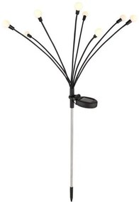 Ηλιακό Καρφωτό Φωτιστικό 8xLED 0,06W 3000Κ ΙΡ44 Globo Lighting-336090-8-Μαύρο 336090-8