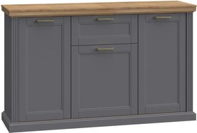 Μπουφές Tahoma 3D1S-Anthraki - 167.00Χ48.00Χ102.00cm