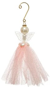 Στολίδι Χριστουγεννιάτικο (18εκ.) A-S Metal Hang 175818 Pink