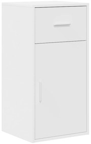 vidaXL Γωνιακό Γραφείο Λευκό 102x88x75 εκ. Επεξεργασμένο Ξύλο