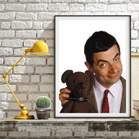 Πόστερ & Κάδρο Mr Bean & Teddy Potrait MV140 21x30cm Εκτύπωση Πόστερ (χωρίς κάδρο)