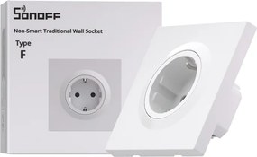 Sonoff WS01STPF-E Παραδοσιακή πρίζα τοίχου (Τύπος F)