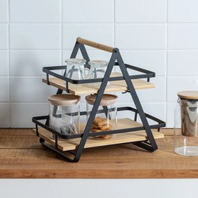 Ραφιέρα Οργάνωσης Κουζίνας (30.5x22.5x29) F-V Ordera Black 190114
