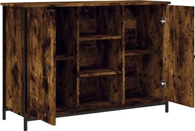 vidaXL Ντουλάπι Καπνιστή Δρυς 100x35x70 εκ. από Επεξεργασμένο Ξύλο
