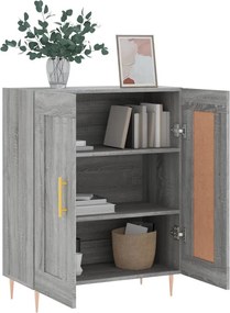 vidaXL Ντουλάπι Γκρι Sonoma 69,5 x 34 x 90 εκ. από Επεξεργασμένο Ξύλο