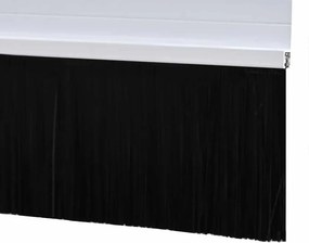 vidaXL Αυτοκόλλητες σφραγίδες πόρτας 6 pcs Λευκό 100 cm