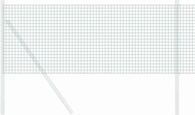 vidaXL Συγκολλητός φράχτης από σύρμα 5000 x 40 εκ Πράσινο
