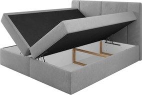 Επενδυμένο Κρεβάτι Michelle-140 x 200-Καφέ