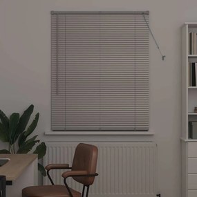 vidaXL Βενετσιάνικες Ρόδες Ασημί 175 x 105 εκ Αλουμίνιο