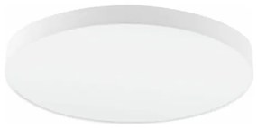 Eglo Pasteri Κλασική Υφασμάτινη Πλαφονιέρα Οροφής με Ντουί E27 σε Λευκό χρώμα 98cm 97619