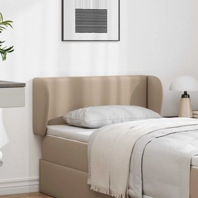 vidaXL Αυτί Κεφαλής Ώχρα 40 x 23 x 6 εκ PVC
