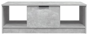 vidaXL Τραπεζάκι Σαλονιού Γκρι Σκυρ. 102x50x36 εκ. Επεξεργ. Ξύλο