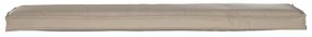 vidaXL Σετ Μαξιλαριών Πάγου 2 pcs Taupe 180 x 40 x 8 εκ. Ύφασμα Oxford