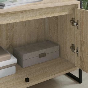 vidaXL Ντουλάπι TV 140 x 36 x 49.5 εκ Σονόμα Επεξεργασμένο Ξύλο