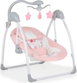 Ηλεκτρικό Ρηλάξ - Κούνια (0-6 Μηνών/Έως 9kg) Cangaroo Jessica Pink