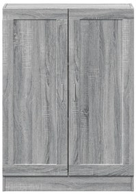 Βιβλιοθήκη Γκρι Sonoma 82,5 x 30,5 x 115 εκ. Επεξεργασμένο Ξύλο - Γκρι