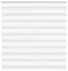 vidaXL Ζέβρα τυφλή Λευκό Πλάτος υφάσματος 145,9 εκ. Πολυεστέρας