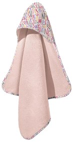 Βρεφική Κάπα (75x75) Guy Laroche Letters Pink