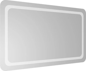 vidaXL Καθρέφτης Μπάνιου με LED 60x100 εκ.