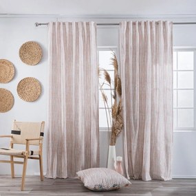 Κουρτίνα Elda Multi Teoran 140x275 Cotton-Polyester