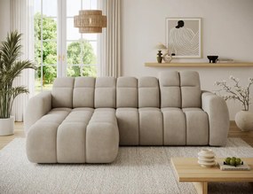 Γωνιακός καναπές Comfora-Μπεζ-Αριστερή