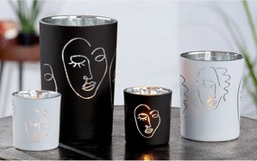 Θήκη Ρεσώ ArteLibre Πρόσωπα Γυαλί 8cm Σε 2 Χρώματα