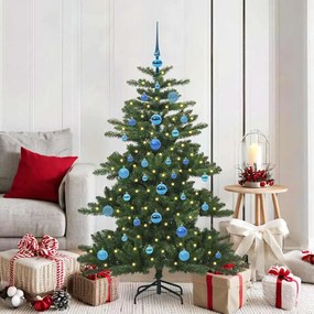 vidaXL Τεχνητό Χριστουγεννιάτικο Δέντρο με Άξονα Πράσινο 150 cm