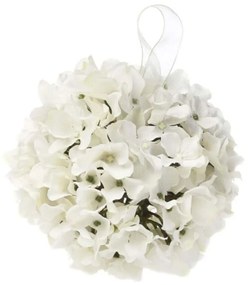 Τεχνητό Λουλούδι Ορτανσία Siun 7-0131 17x17x17cm White Artekko Plastic
