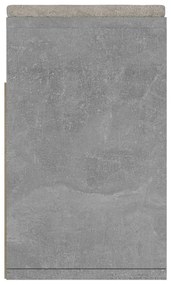 Παπουτσοθήκη Γκρι Σκυρ. 104 x 30 x 49 εκ. Μοριοσανίδα Μαξιλάρι - Γκρι