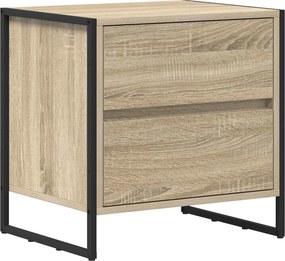 vidaXL Κομοδίνο Σονόμα 50 x 39.5 x 50 εκ. Επεξεργασμένο Ξύλο