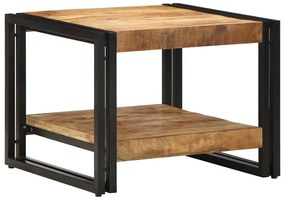 vidaXL Τραπεζάκι σαλονιού 50x50x38 cm Στερεό ακατέργαστο ξύλο Mango