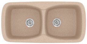 Sanitec Classic 319 Granite Sand Νεροχύτης