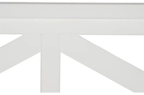 Κεφαλάρι κρεβατιού DKD Home Decor Μπλε Λευκό Ξύλο 180 x 6 x 120 cm