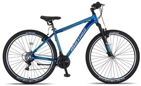 4 Motion MTB 27.5 Inch 47 cm Unisex 21SP Rim Brakes BlueBlackUmit