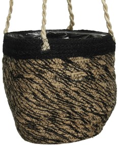 Κασπώ ArteLibre Μαύρο Γιούτα 17x17x90cm