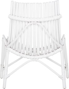 ΚΑΡΕΚΛΑ ΕΞΩΤ.ΧΩΡΟΥ CELLION HM9812.03 ΡΑΒΔΟΙ RATTAN ΣΕ ΛΕΥΚΟ ΧΡΩΜΑ 76x72x83Υεκ.