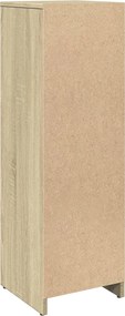 vidaXL Στήλη Μπάνιου Sonoma Δρυς 30 x 30 x 95 εκ. Επεξεργασμένο Ξύλο