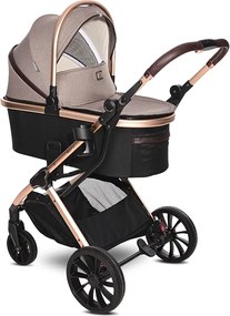 BABY STROLLER GLORY PEARL BEIGE+ADAPTERS