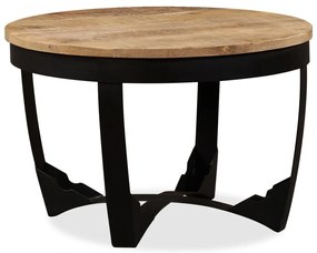 vidaXL Τραπεζάκι Σαλονιού 60 x 40 εκ. Μασίφ Ακατέργαστο Ξύλο Μάνγκο
