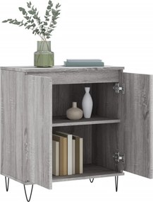 vidaXL Ντουλάπι Γκρι Sonoma 60x35x70 εκ. από Επεξεργασμένο Ξύλο