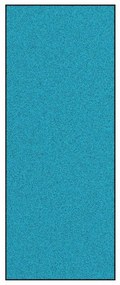 vidaXL Χαλάκι Εξώπορτας Κυανί και Μαύρο 120 x 300 cm
