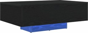 vidaXL Μαύρη Δρυς 85 x 55 x 31 cm Επεξεργασμένο Ξύλο