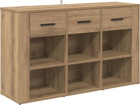 vidaXL Πλαϊνό γραφείο Artisan Oak 100 x 30 x 59,5 εκ