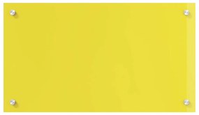 vidaXL Κίτρινο Πλακάκι Κουζίνας 70x40x0,6 cm από Σκληρυμένο Γυαλί